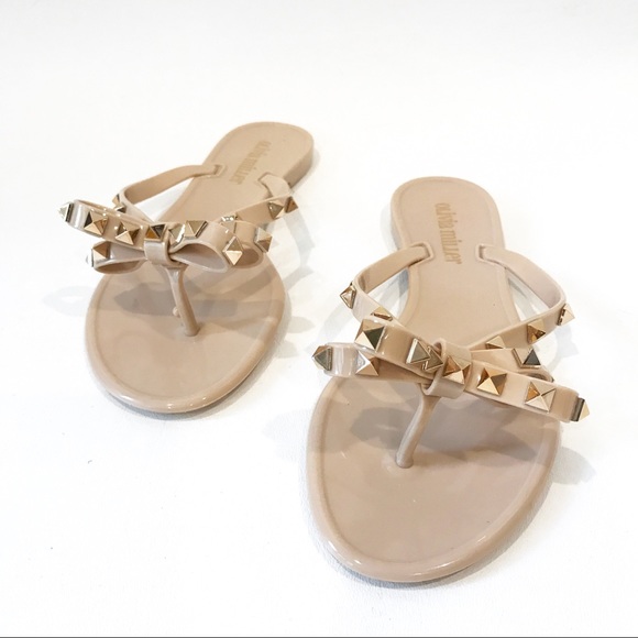 olivia miller femme fatale jelly sandal